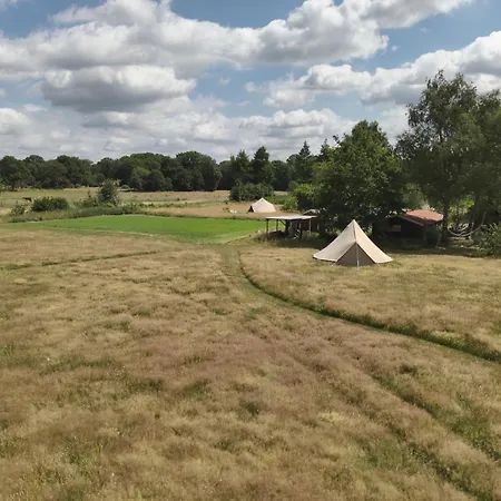 אוהל מפואר Boutique Tent Bij Laaken Op Unieke Plek In Het Met Luxe Bed *