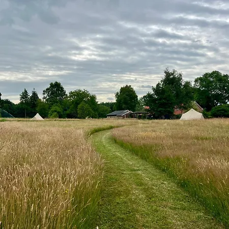 Boutique Tent Bij Laaken Op Unieke Plek In Het Met Luxe Bed